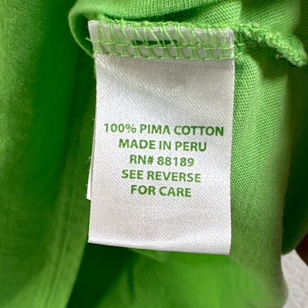 Lilly Pulitzer Bright Lime Ruffle Tank - Picture 3 of 5